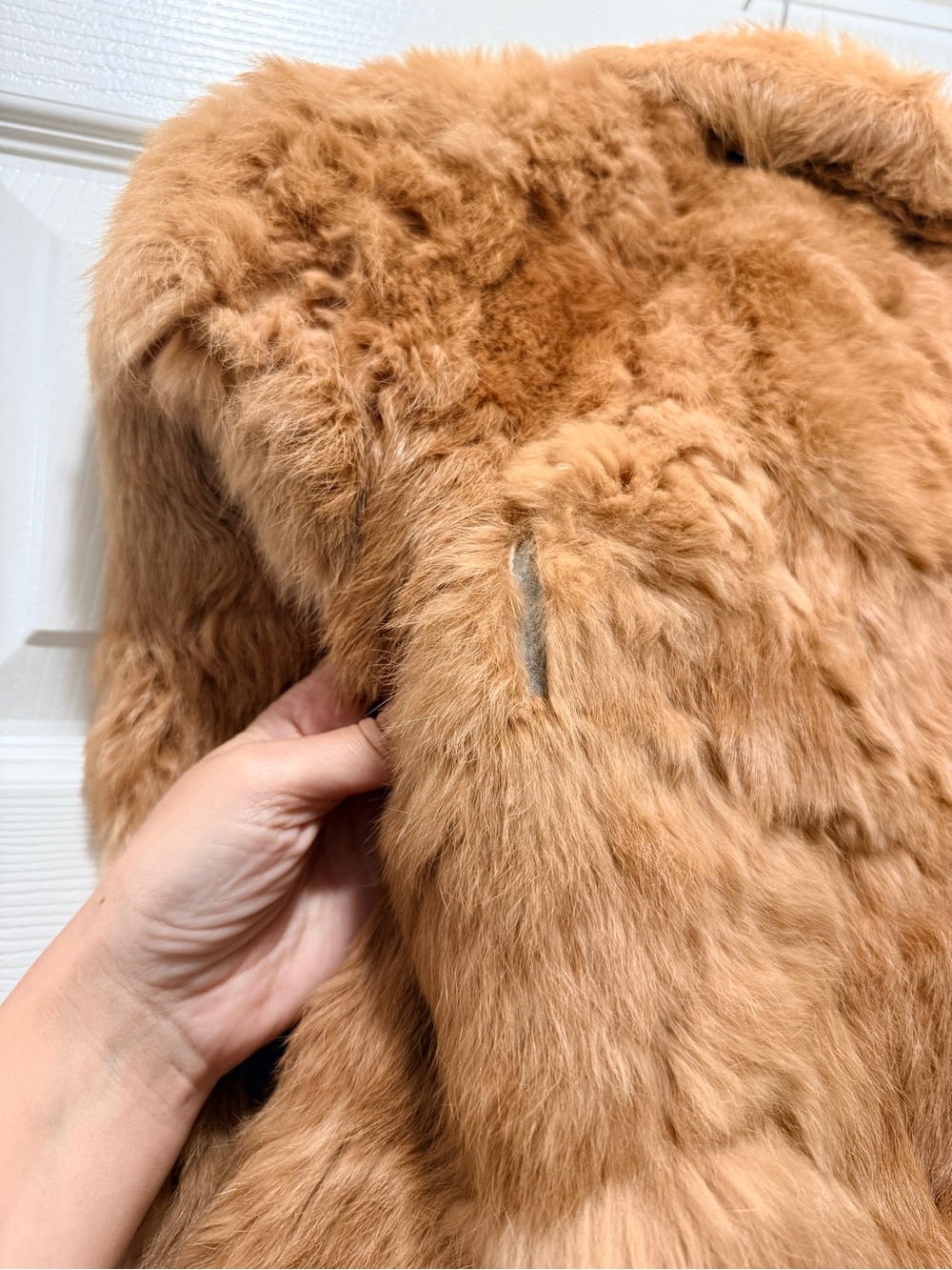 Rabbit Fur Coat - Picture 10 of 12
